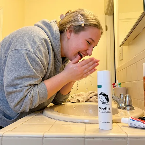 morning vibes 🧴 clean skin era