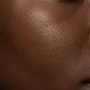 Healthy dark skin texture