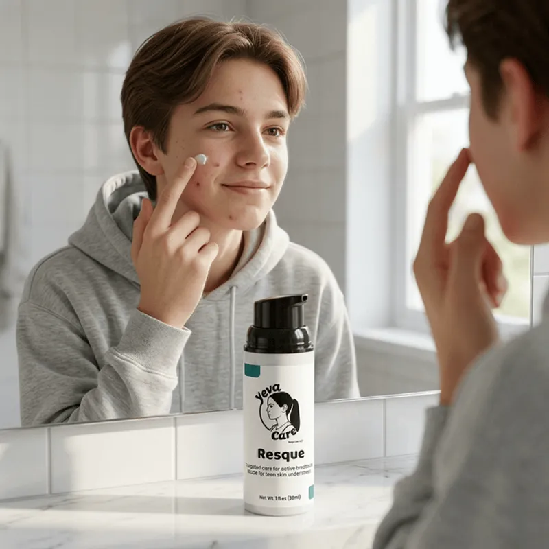 Precise spot treatment  - target breakouts where they start