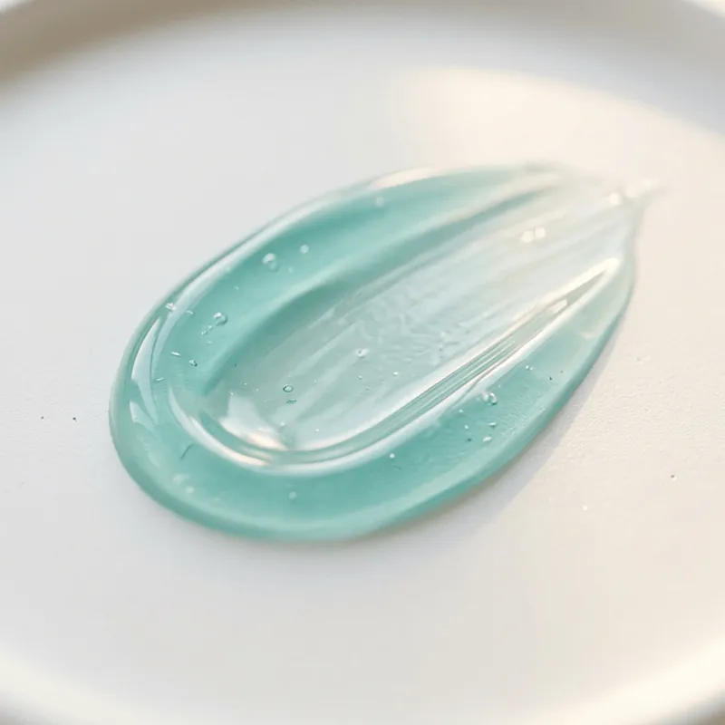 Yeva Rescue lightweight translucent serum texture