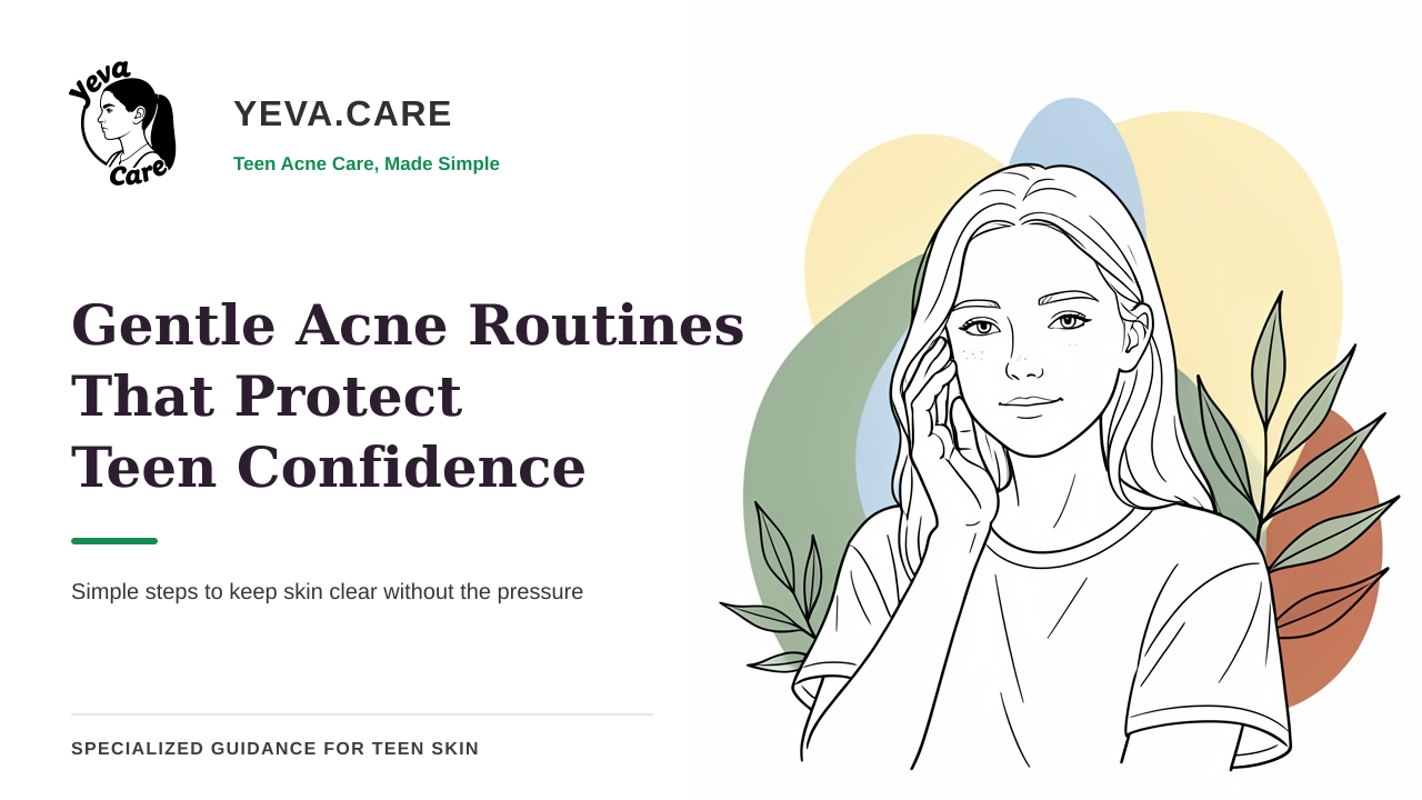 How to Build a Gentle Acne Routine That Supports Your Teen’s Confidence
