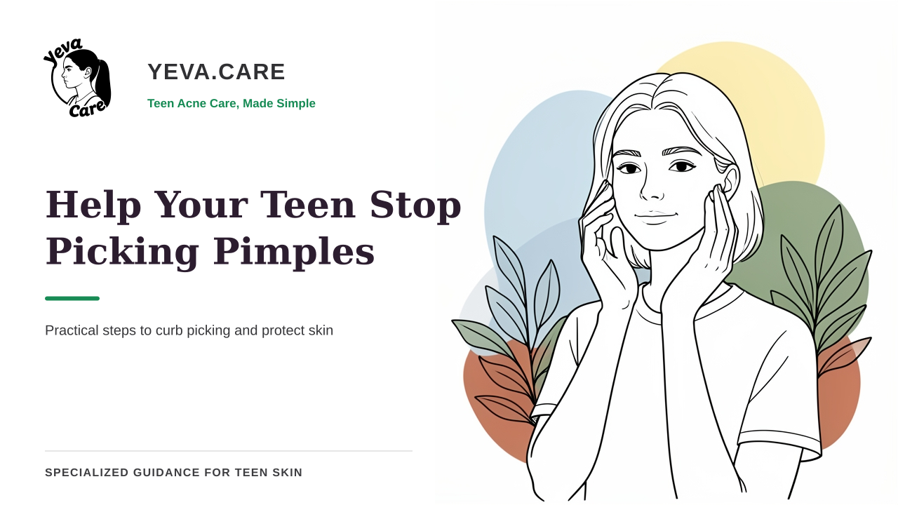 How to Help Your Teen Stop Picking Pimples and Heal Faster