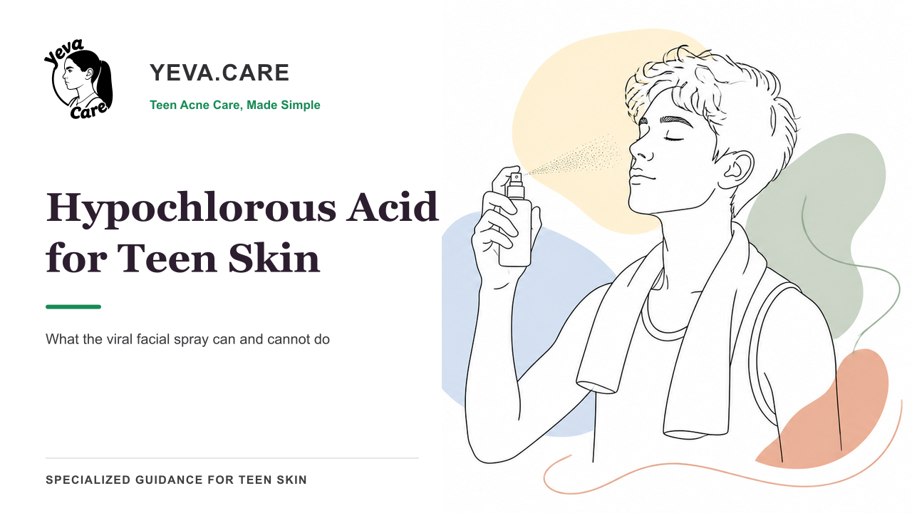 Hypochlorous Acid Spray for Teen Acne: Helpful or Hype?