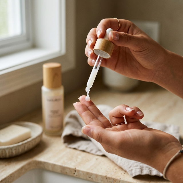 Yeva Rescue lightweight translucent serum texture